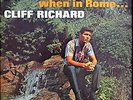LP / CLIFF RICHARD / WHEN IN ROME / RARITÄT /