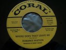 ??  POPCORN - ROMANCE WATSON - WHERE DOES THAT LEAVE ME -