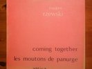 FREDERIC RZEWSKI (AVANT GARDE OPUS ONE) Attica, Coming Together U.S. LP CLEANED