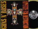 GUNS N' ROSES, APPETITE FOR DESTRUCTION, LP 1987 GERMANY EX-/EX INNER/SL TATOO/S