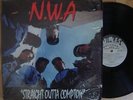 N.W.A. Straight Outta Compton LP RUTHLESS Orig '88 Shrink Dr Dre Hip Hop Rap