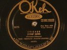 78 RPM  The Chicago Footwarmers, Okeh 8675, E+   jazz