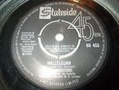 THE INVITATIONS HALLELUJAH /WRITTEN ON THE WALL 7 INCH VINYL
