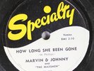 Hear  Doo Wop 78 Marvin & Johnny - How Long She Been Gone / Jo Jo On S