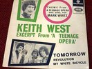 TOMORROW KEITH WEST teenage opera EX rare EP PORTUGAL psych MOD