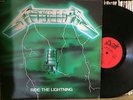 METALLICA ride the lightning 1984 GREEN COVER (33t) LP