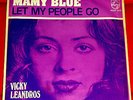 VICKY LEANDROS INDONESIA 45 Mamy Blue Eurovision Pop PHILIPS 7