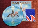 Iron Maiden Seventh Son Of A Seventh Son Picture Disc WITH Banner