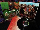 CLEAN 1967 MONO =  The BEATLES   SGT PEPPER Psych LENNON + PEPPERLAND INSERT