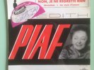 Ep Columbia Edith Piaf Sticker Olympia Dedicace