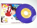 NEW SIGLE TV RANSIE LA STREGA  I CAVALIERI DEL RE VINILE 45 GIRI CARTONI VIOLA