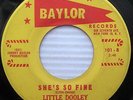 LITTLE DOOLEY I Love You She's So Fine RARE NY new york Northern SOUL 45 w1455