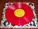 ROLLING STONES SOME GIRLS DIE-CUT RARE FRENCH PROMO RED WAX