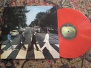 THE BEATLES - LP - RED COLORED VINYL - ABBEY ROAD - IMPORT - MINT - STUNNING