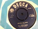 ST LOUIS UNION,BEHIND THE DOOR,45RPM DECCA,F12386,1966