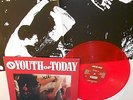 YOUTH OF TODAY we're not in this alone LP Record RED Vinyl +lyric insert,shelter