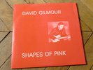 DAVID GILMOUR Shapes of pink 3LP Live Utrecht 84 ex PINK FLOYD
