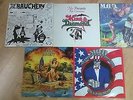 5 X HEAVY METAL LP's - KING DIAMOND M.O.D. Laaz Rocket Debauchery Death Thrash