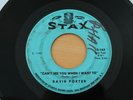 DAVID PORTER Can't See You When I Want To/Win You Over 45 (Stax 163) Soul HEAR