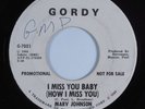 Northern Soul 45 MARV JOHNSON I Miss You Baby (How I Miss You) GORDY VG++ HEAR