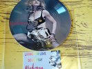 MADONNA LIVING FOR LOVE / DEVIL PRAY  DEMO PICTURE DISC 7