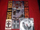 GUNS N' ROSES Appetite For Destruction LP Original Banned Cover w/ Extras