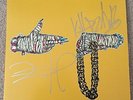 Run the Jewels 2 AUTOGRAPHED DELUXE 4xLP TEAL/CLEAR VINYL killer mike el-p