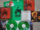ACDC AC DC AC/DC BOX SET 2 LP GREEN VINYL SET HOLD YOUR FIRE TOKYO 1982