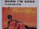 Northern Soul 45 BRENDA HOLLOWAY When I'm Gone TAMLA VG+ PIC SLEEVE HEAR