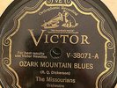 Victor 38071 MISSOURIANS Ozark Mountain Blues 78 rpm 1929