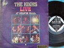 Kinks ORIG OZ LP Live at Kelvin Hall EX 1968 Astor SPLP1217 Pop Rock Ray Davies