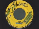 THE LEADERS fire REGGAE 45 on ANDERSON 1st press
