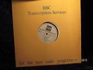 Cure: BBC Transcription services - In concert 1986 / LP /Very RARE