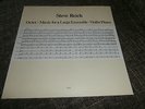 Steve Reich Octet Music For a Large Ensemble ECM LP NM FREE SHIPPING