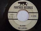 45 RPM Panther Records - My Little Girl / Alone - 1964 - Lynchburg Virginia