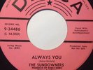 MOD Garage Pop-Psych 45 The Sundowners Always You Decca Promo Ex+