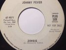 Rare Johnny Fever 45 Zombie /Wonderful World RCA WLP GARAGE FUZZ SOUL KILLER VG+