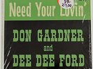 DON GARDNER DEE DEE FORD Need Your Lovin’ FIRE 1962 orig. LP NM Shrink