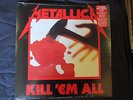 Metallica Kill 'Em All NEW & SEALED vinyl LP Blackened Records 12