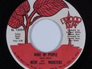 Funk 45 HEEM & THE MUSIC MONSTERS Wake Up People BLOOD LEAF VG++ HEAR