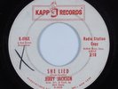 Northern Soul Popcorn 45 JERRY JACKSON She Lied KAPP HEAR