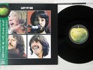 BEATLES LET IT BE APPLE TOJP-60143 Japanese Pressing OBI Vinyl LP