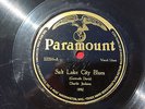CHARLIE JACKSON Salt Lake City Blues / Salty Dog Blues PARAMOUNT 12236 78 RPM