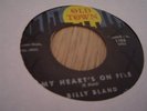 BILLY BLAND - MY HEART'S ON FIRE - OLD TOWN 1105, ORIGINAL R&B/SOUL 45RPM.