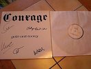 Courage - Gold and Ivory RARE Heavy Metal LP Only 200 incl.Autographes RARE