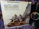 CLEAN 1962 Orig THE BEACH BOYS   SURFIN' SAFARI   Surf HOT ROD GARAGE = WILSON