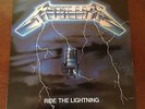 Metallica - Ride The Lightning (LP EX BANZAI BRC1909 1984 FAST SHIP