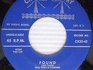 JIMMY STONE Found / Mine ORIGINAL Cross Country pressing ROCKABILLY 45 w1632