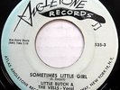 LITTLE BUTCH & VELLS 45 Sometimes Little Girl / Over VG++ Doo Wop KIDDIE e145