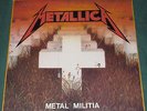 Metallica Metal Militia LP 1986 No Life 'Till Leather
